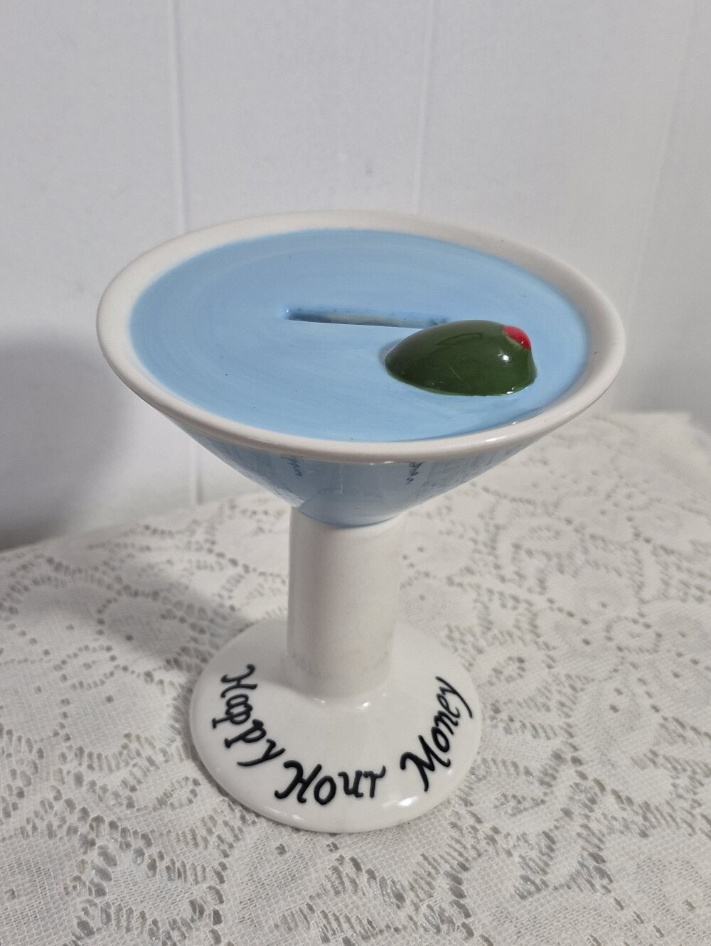 Martini Piggy Bank - Picture 2 of 7